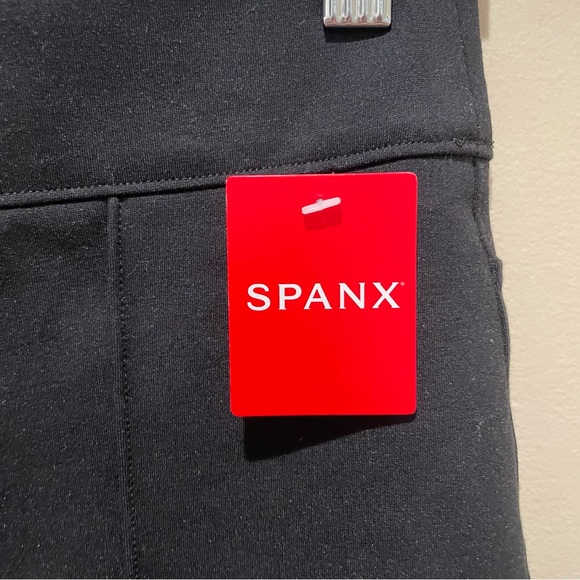 Spanx The Perfect Pants High Rise Flare Black Women’s Size Medium New - Picture 10 of 12